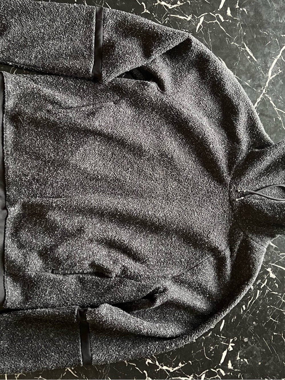 Men's Heather Charcoal Sweater Hoodie
